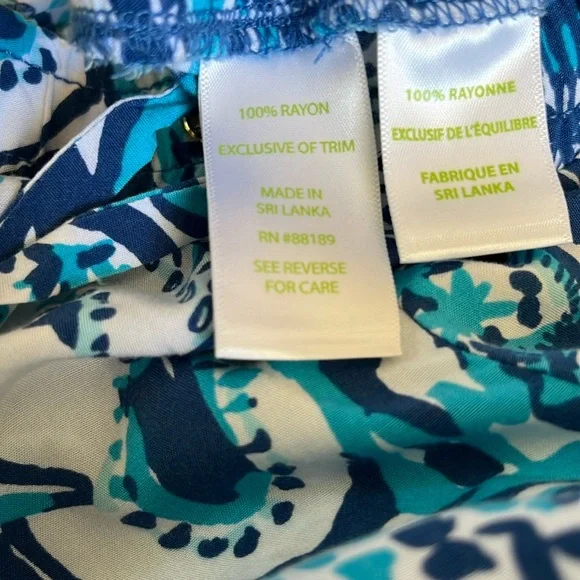 Lilly Pulitzer Colorful Patterned Shorts Trio Sz XL - Picture 13 of 13